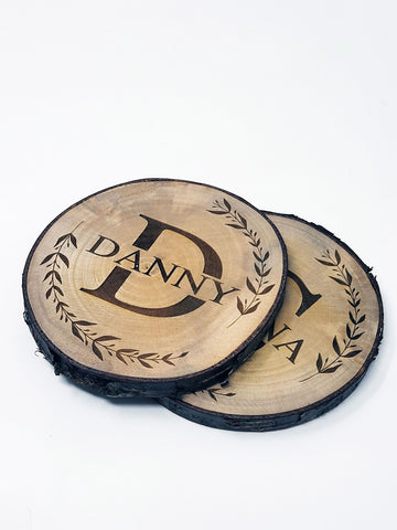 Live-Edge Coasters